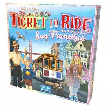 Билет на настольную игру Ride San Francisco