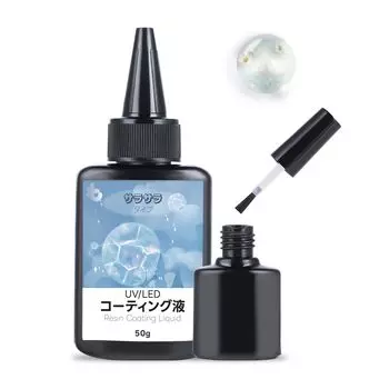 Bilicoo 50 г Жидкое покрытие из смолы УФ-смола Жидкая смола Жидкая смола Большой емкости Жидкая смола Совместимая Жидкая смола Высокопрозрачная Гипоаллергенная