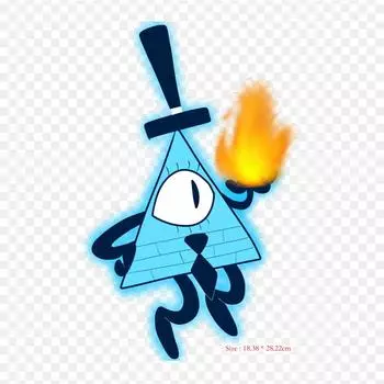 Bill Cipher Deviantart, термопереносная печать, виниловые нашивки, наклейки для одежды, аппликации «сделай сам», моющиеся нашивки