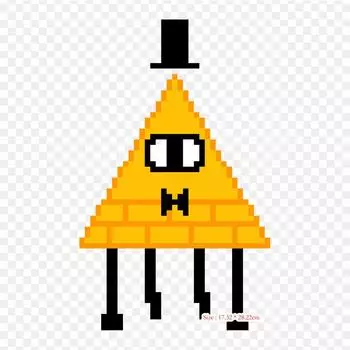 Bill Cipher Pixel Art, термопереносная печать, виниловые нашивки, наклейки для одежды, аппликации «сделай сам», моющиеся нашивки