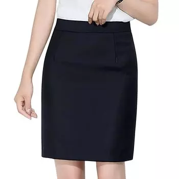 [billevan] tight skirt ladies slit OL office skirt stretch Office work Job hunting commute (JP, alphabet, 2XL, black)