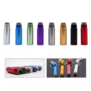 Billiard Cue Stick Tip Tool Snooker Pool Tip Cue Tapper With KeyChain Cue Care Billiard Cue Accessories Shaper/Tapper/Aerator синий