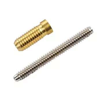 Billiard Pool Cue Joint Pin Insert Steel Repair Accessories Stainless Steel Billiards Pool Cue Shaft Joint Pin Screws A