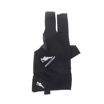 Billiards Glove Left Hand Three Finger Snooker Billiard Glove Non Slip Stickers Elasticity Billiard Training Gloves Accessories