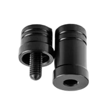 Billiards Joint Protector Plastic Billiard Cue Joint Protector Black Billiard Cue Protector Protect Joint Pin and Joint A
