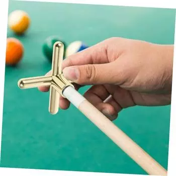 Billiards Pole Billiards Equipment Accessories Billiards Pole Support Auxiliary Cross Short Pole Equipment золотой