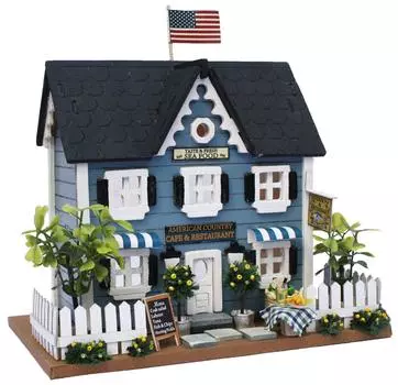 Billy Handmade Dollhouse Kit Woody House Collection Cafe Restaurant 8811 &