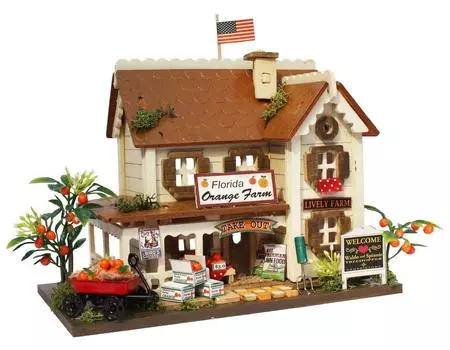 Billy Набор для кукольного домика ручной работы Коллекция Woody House Оранжевая ферма 8813