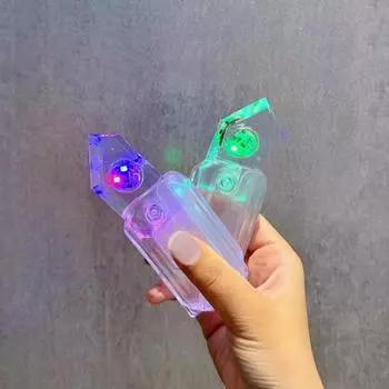 Billy s House Прозрачный игрушечный нож Светильник Морковный нож TikTok Fidget Toy Игрушка 1+1, популярная корейская игра