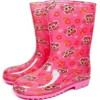 Bimbo Bimba Girls Catchtinipping Hatching Glitter Rain Boots, популярный персонаж в Корее