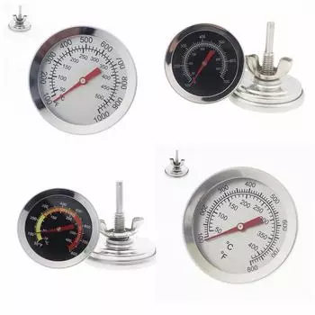 Биметаллический термометр для барбекю из нержавеющей стали Style 4, diameter 5.2cm, probe length 4cm