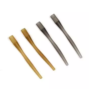 Bimoo 10 шт. карповые рыболовные снасти с рукавами для ловли карпа, аксессуары для изготовления терминалов, снасти серый