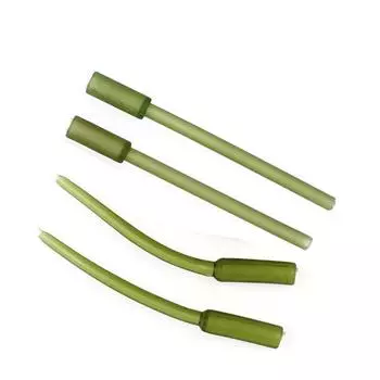 Bimoo, 12 шт., мягкие/жесткие встроенные грузила для ловли карпа, вставка-трубка, весовая леска, защитные трубки, аксессуары