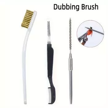 Bimoo 1 шт., кисть для дубляжа, грабли, материалы для дубляжа, профессиональный инструмент для связывания мух C