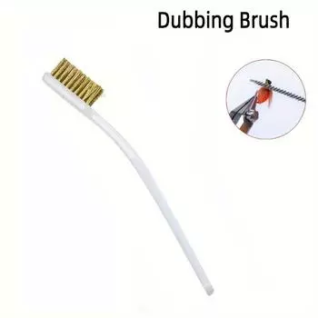 Bimoo 1 шт., кисть для дубляжа, грабли для материалов для дубляжа, профессиональный инструмент для связывания мух B