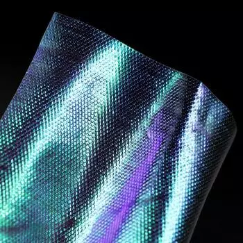 Bimoo 20 шт., прозрачная пластиковая пленка Sabiki для завязывания мушек с жемчугом и тиснением из рыбьей кожи, материал для завязывания мушек в виде креветок 2Packs/20pcs