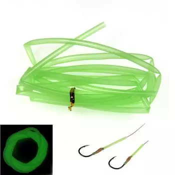 Bimoo 2 м/5 м термоусадочные трубки, материал для снастей для морской рыбалки, аксессуары для рыбалки, инструмент для термоусадочной трубки, 5 мм, зеленый 2M зелёный