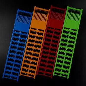 Bimoo новый пластиковый держатель для снастей Sabiki, доска для ловли наживки, рыболовные снасти для хранения, рыболовные снасти для ловли карпа, синий, желтый, красный, зеленый жёлтый