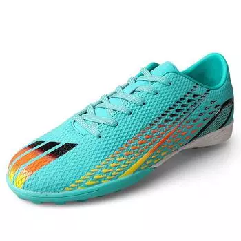 Binbin bird men and women breathable and comfortable casual non-slip low-top long nails broken nails football shoes grass game sports shoes 36