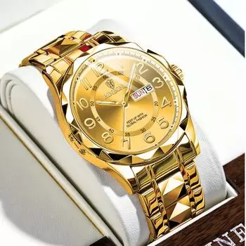 BINBOND Лучший бренд класса люкс мужские кварцевые часы оригинальные часы для мужчин водонепроницаемые светящиеся дата неделя нержавеющая сталь наручные часы для мужчин