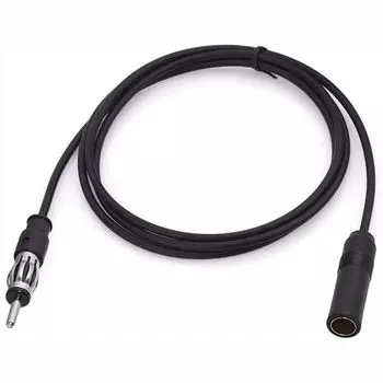 BINGFU Car Radio Antenna Extension Cable 1M Universal Car FM AM Radio Car Antenna 1M