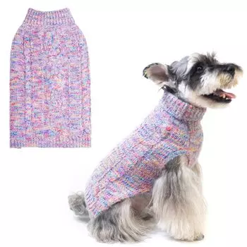 BINGPET Собака Зимняя собака Домашняя собака Зимняя собака Собака Холодный хлопок Прогулки Ходьба Комната Собака Кошка Собака Маленькие собаки Большая собака размер SM розовый Одежда, Одежда, Свитера,