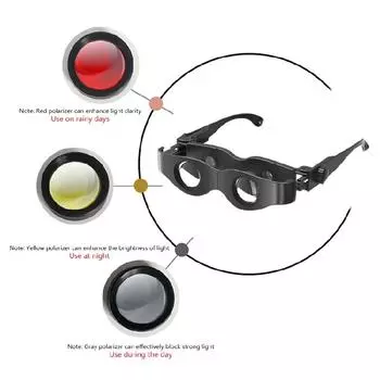 Бинокулярные очки с функцией громкой связи, 3 бинокля для рыбалки, наблюдения за птицами, путешествий, осмотра достопримечательностей, на открытом воздухе 1