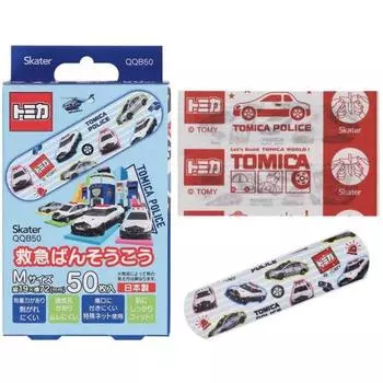 Бинт для экстренной помощи фигуристу, размер M, дополнительный, 50 штук, бинт Tomica, сделано в Японии QQB50-A