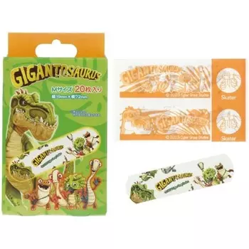 Бинт для экстренной помощи скейтера Gigantosaurus размер M 20 штук бинты сделано в Японии QQB1-A