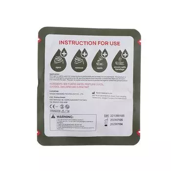 Бинт для лечения ожогов, аптечка первой помощи при ранах, гидрогелевая гелевая повязка для лечения ожогов