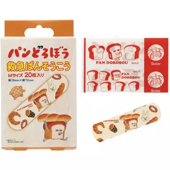Бинты для оказания первой помощи скейтерам Pan Robber M Size 20 шт. Бинты сделаны в Японии QQB1-A