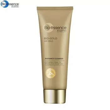 Bio-Essence BIO-GOLD 24K Gold Radiance Cleanser, антиоксидантная сила для сияющей и гладкой кожи, 100 г. 100 g.