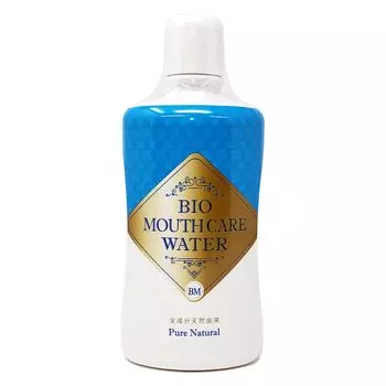 Bio Mouth Care Water 500 мл Жидкая зубная паста со всеми натуральными ингредиентами Устранение неприятного запаха изо рта Ополаскиватель для полости рта Органический, проглатываемый, без добавок, безалкогольный