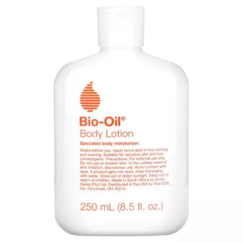 Bio-Oil, лосьон для тела, специализированный увлажняющий крем для тела, 8,5 жидких унций (250 мл)