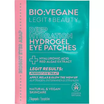 BIO:VEGANE iPad Hydrogel Deep Hydration 2 packs