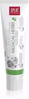 Биоактивная зубная паста Splat Professional Medical Herbs для защиты зубов и десен. TU прозрачный