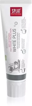 Биоактивная зубная паста Splat Professional White Plus для бережного отбеливания и защиты зубной эмали. TU прозрачный