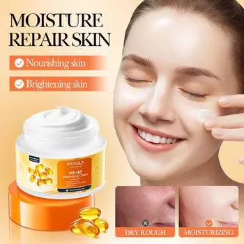 BIOAOUA Мультивитаминный увлажняющий крем Raw Vegan EB5 Восстанавливающий крем 50g