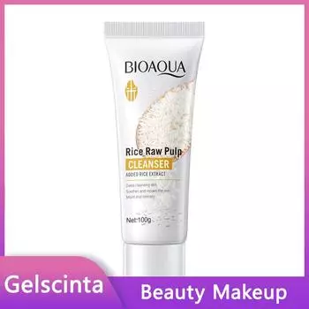 BIOAOUA Омолаживающее очищающее средство с рисовым молочком