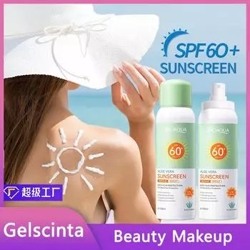 BIOAOUA Освежающий восстанавливающий солнцезащитный спрей с алоэ