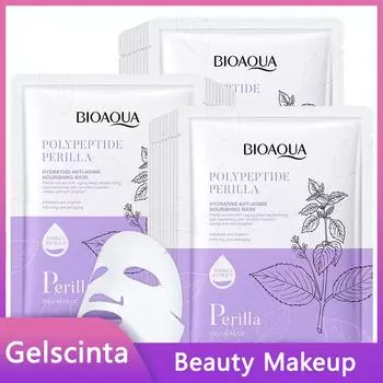 BIOAOUA Peptide Shiso Увлажняющая питательная маска