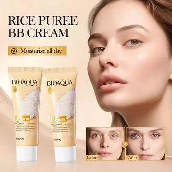 BIOAOUA Rice Milk Flawless White восстанавливающий и осветляющий BB-крем Natural color