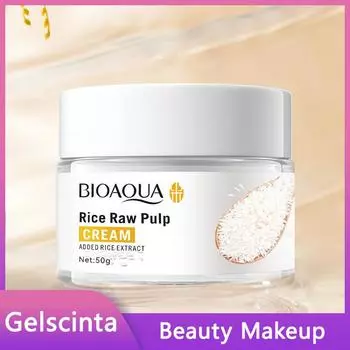 BIOAOUA Увлажняющий омолаживающий освежающий крем с рисовым молоком