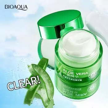 BIOAQUA Алоэ Вера Увлажняющий крем-эссенция для кожи Гель алоэ вера Увлажняющий питательный крем для лица