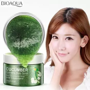 BIOAQUA Cucumber Skin Beautiful White Skin Пилинги Скраб для лица Очищающее средство для лица Очищающий крем