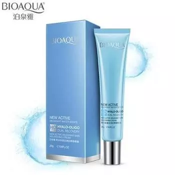 BIOAQUA Гиалуронат натрия Укрепляющий нестареющий крем для глаз, отбеливающий, увлажняющий, для удаления темных кругов, уход за кожей вокруг глаз 20ml