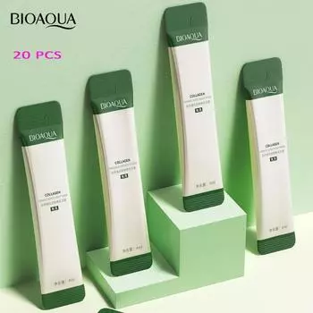 BIOAQUA Коллагеновая укрепляющая ночная маска, освежающая маска для контроля жирности, нежная и грубая улучшающая ночная маска