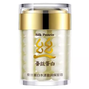 BIOAQUA Крем для лица с протеинами шелка Увлажняющий крем для лица против морщин 60г