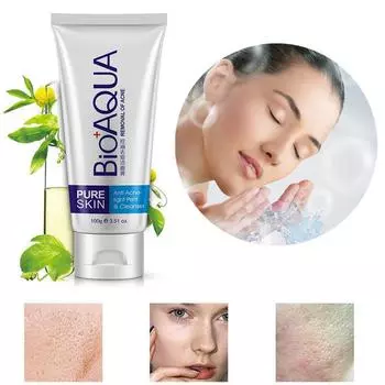 Bioaqua Oil Control удаляет прыщи, черные точки, очищающее средство для лица, глубокое очищение, лечение прыщей, уход за кожей
