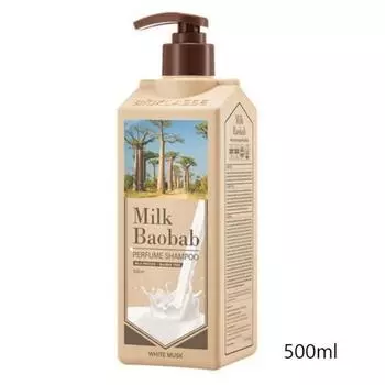 Bioclasse Milk Baobab Shampoo White Musk Fragrance, 500 мл, 2 шт.